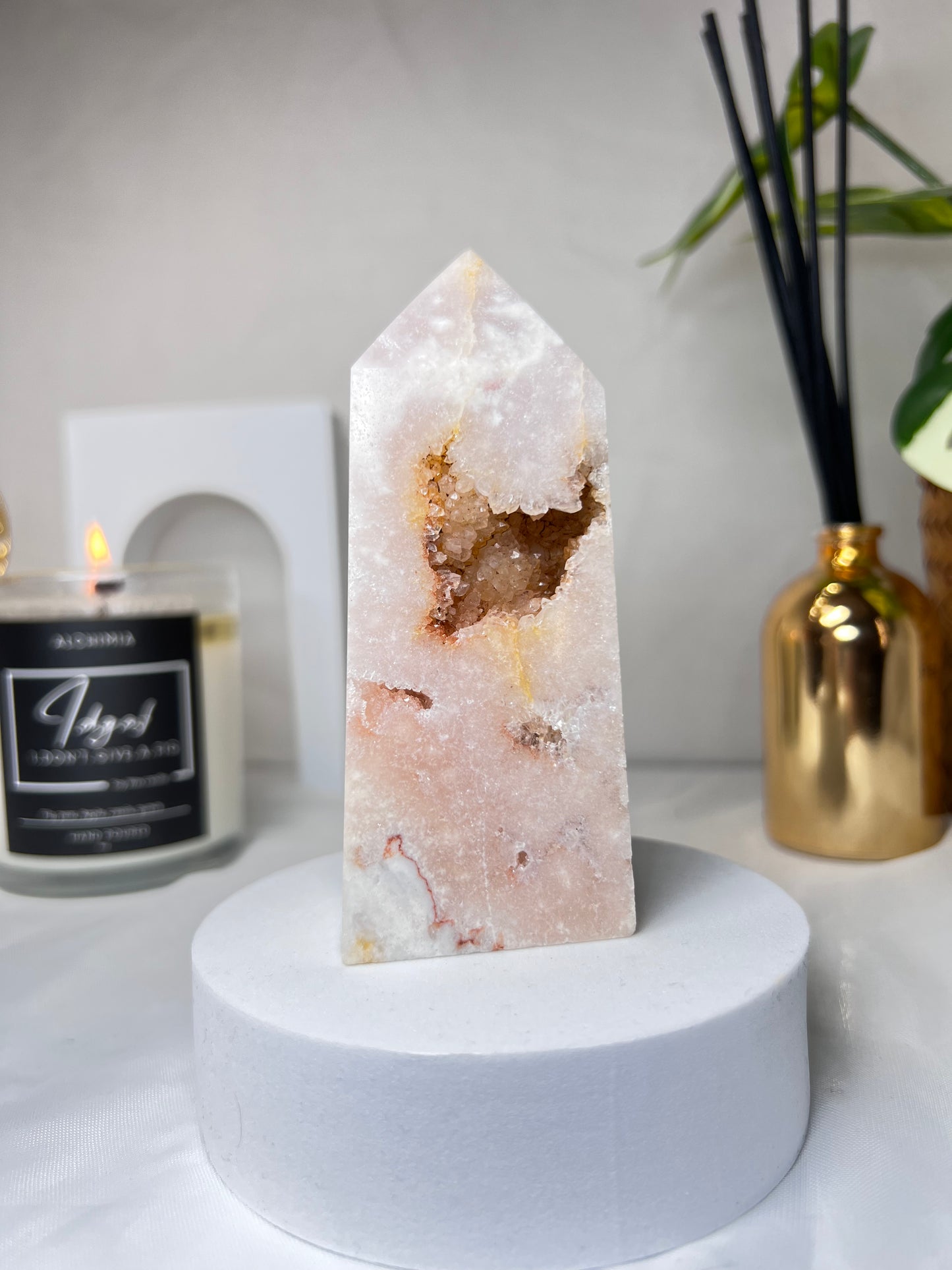 Pink amethyst 4.5"