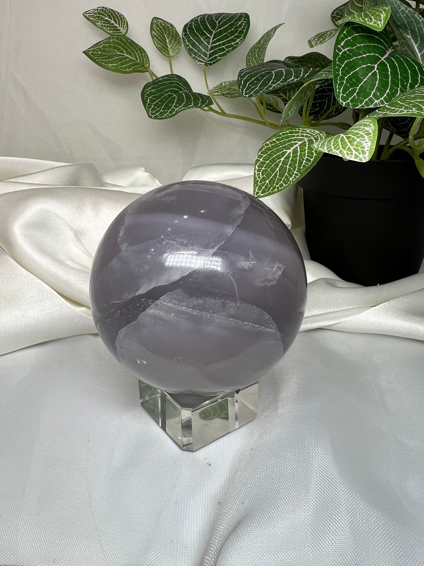Lavender Fluorite Sphere *RARE*