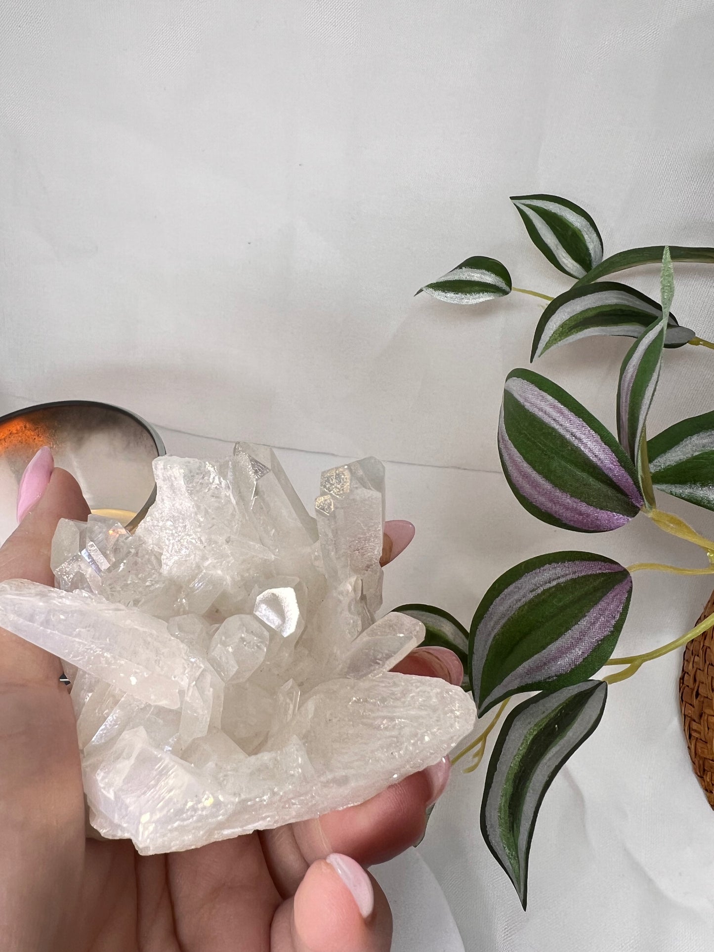 Angel Aura Quartz Cluster