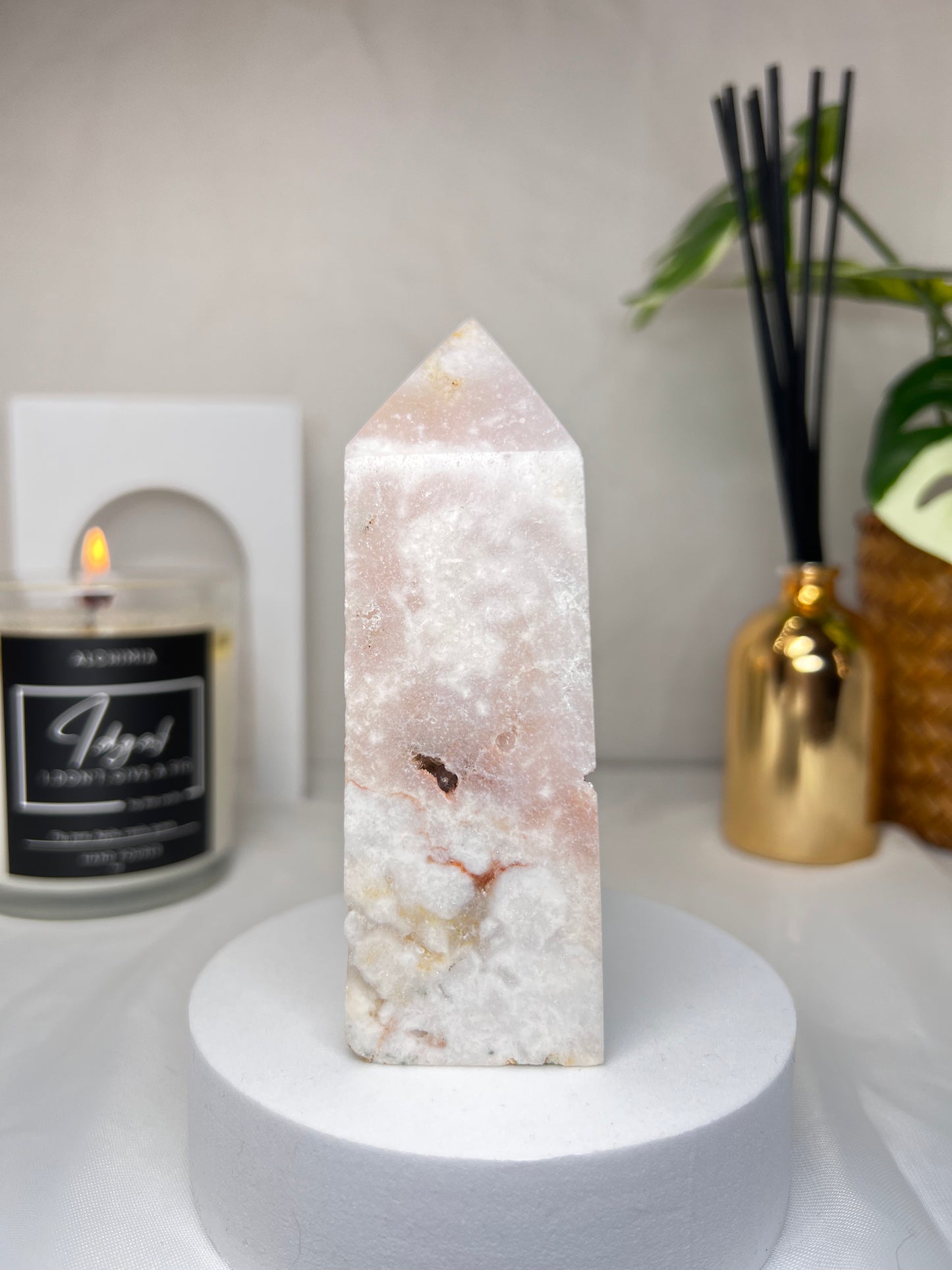 Pink amethyst 4.5"