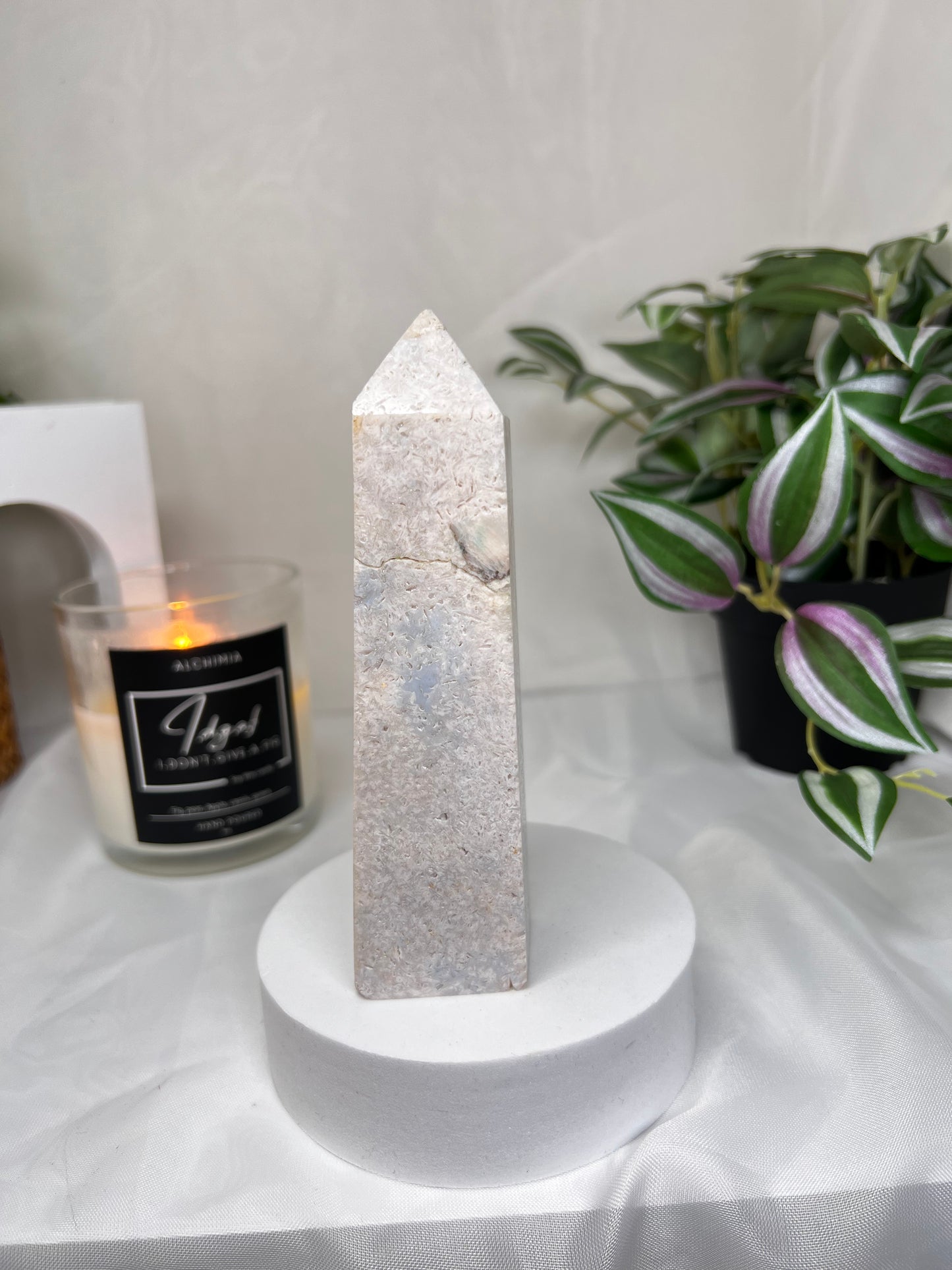 Pink Amethyst tower - marked down!!