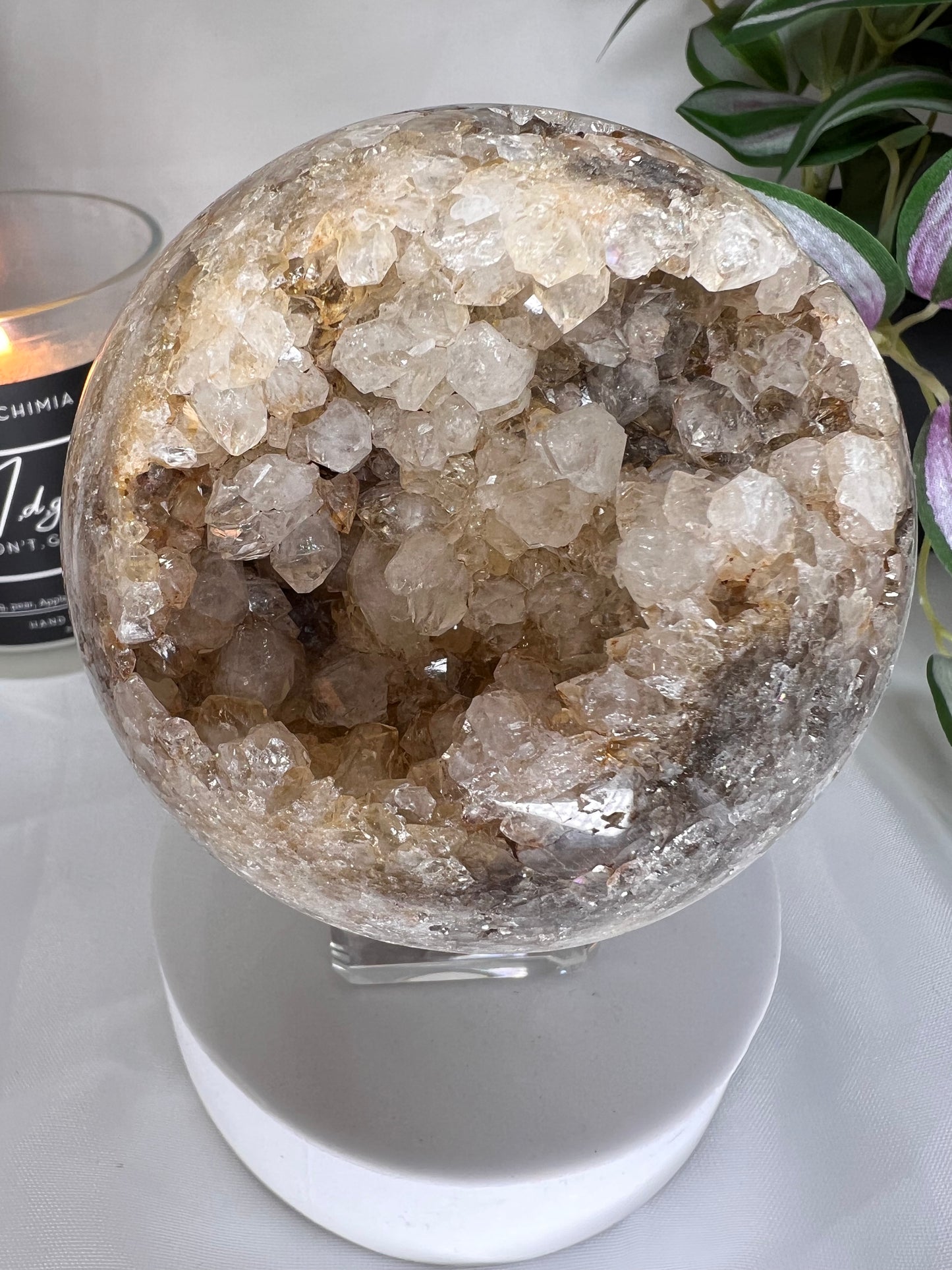 XL Pink Amethyst sphere