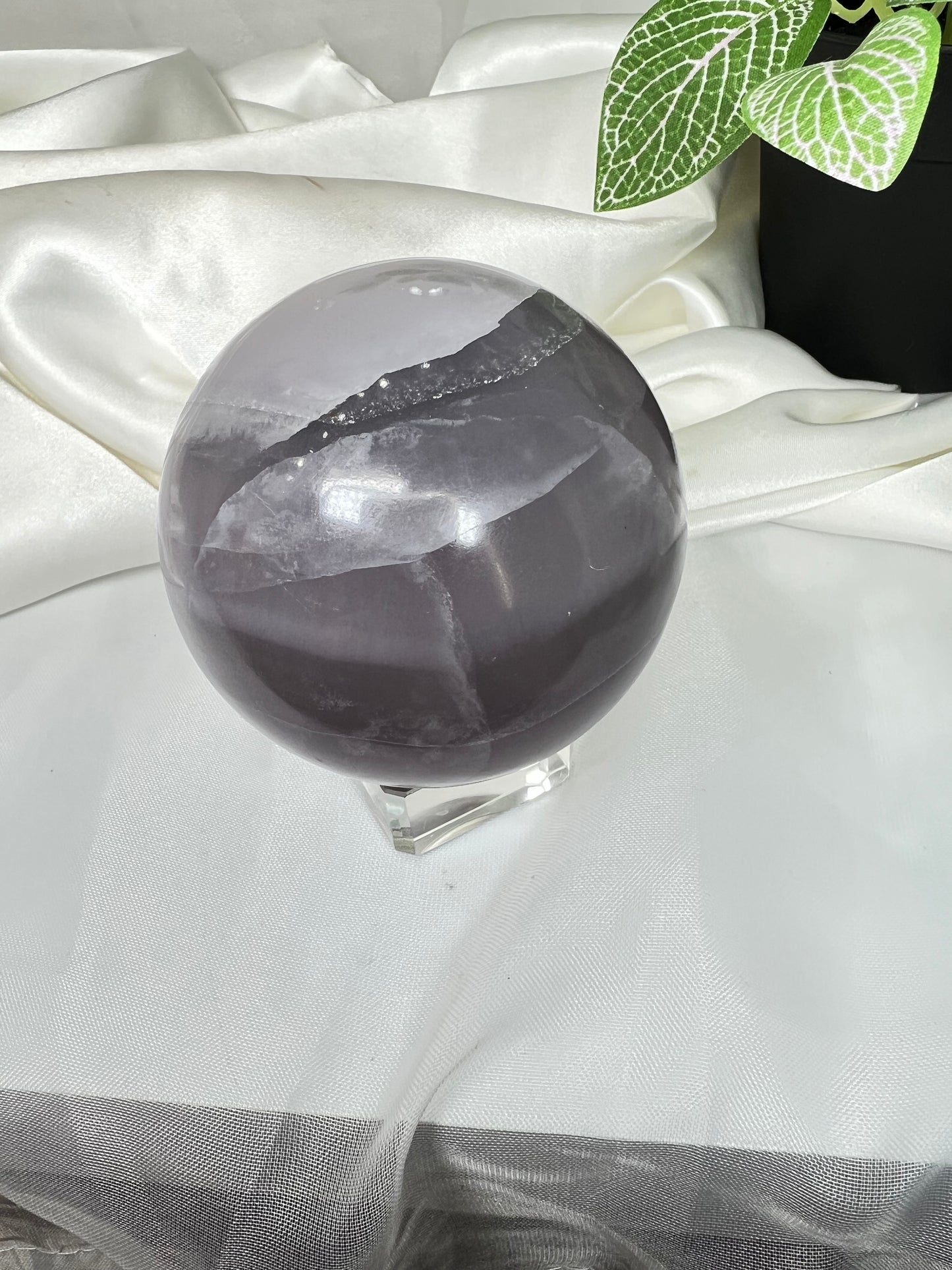Lavender Fluorite Sphere *RARE*