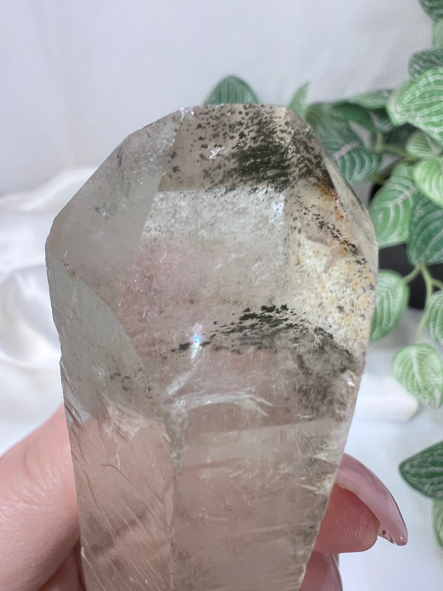 Green Phantom Quartz Point