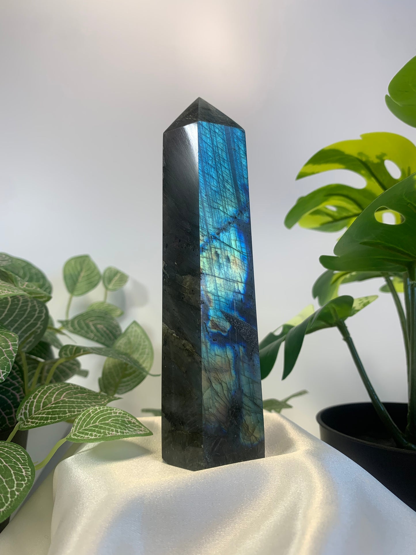 Labradorite towers