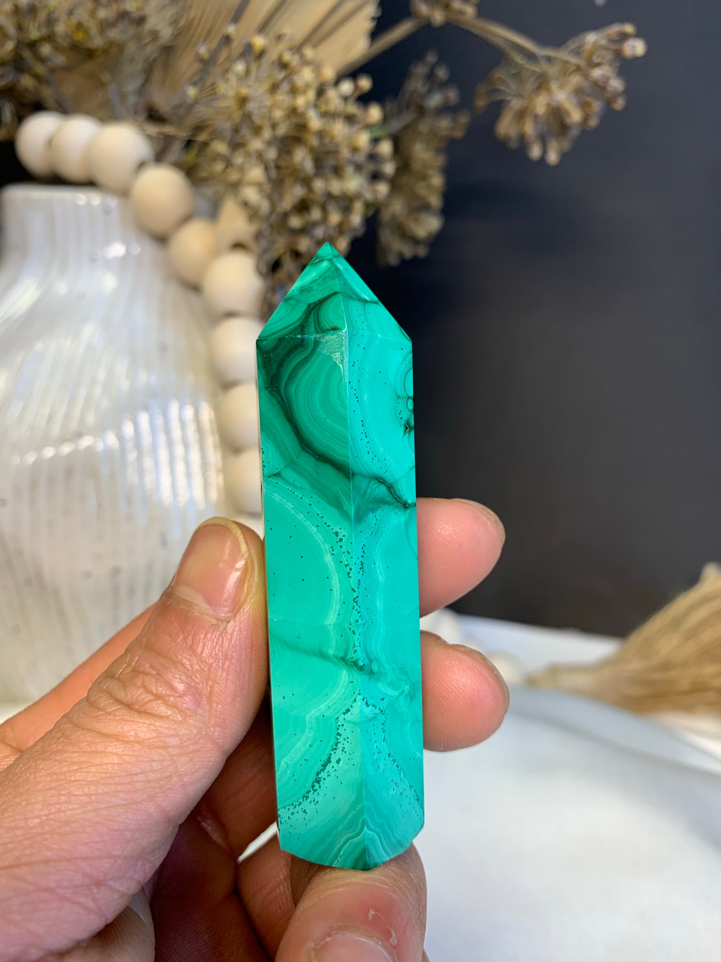 Malachite point *RARE*