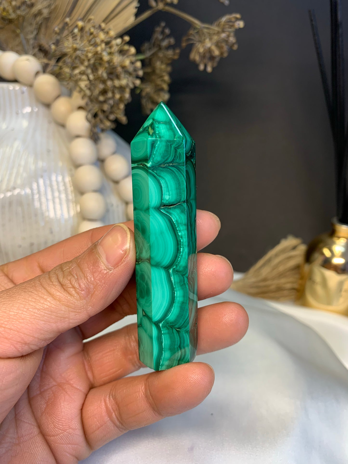 Malachite point *RARE*