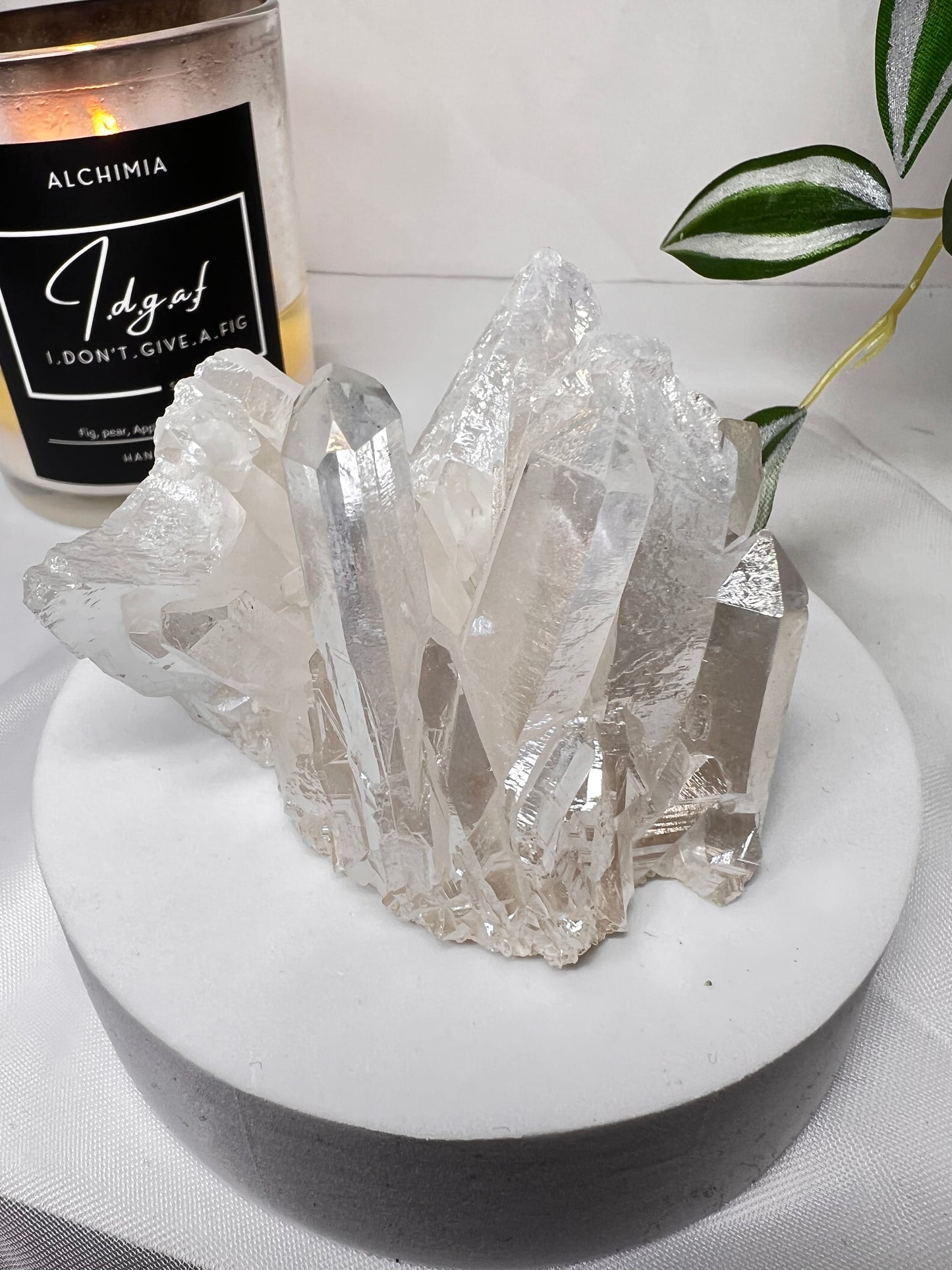 Angel Aura Quartz Cluster