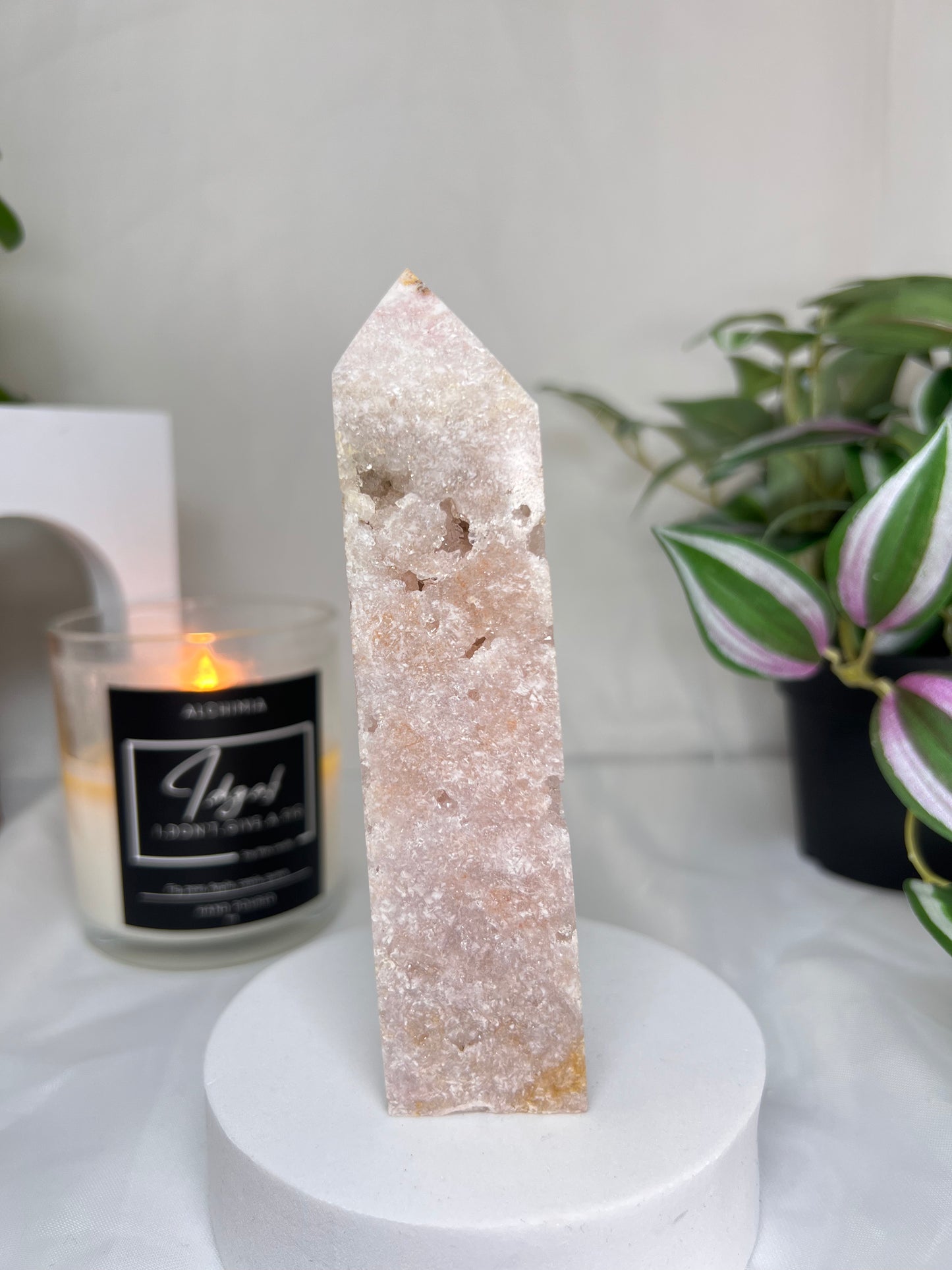 Pink Amethyst tower 5.25"