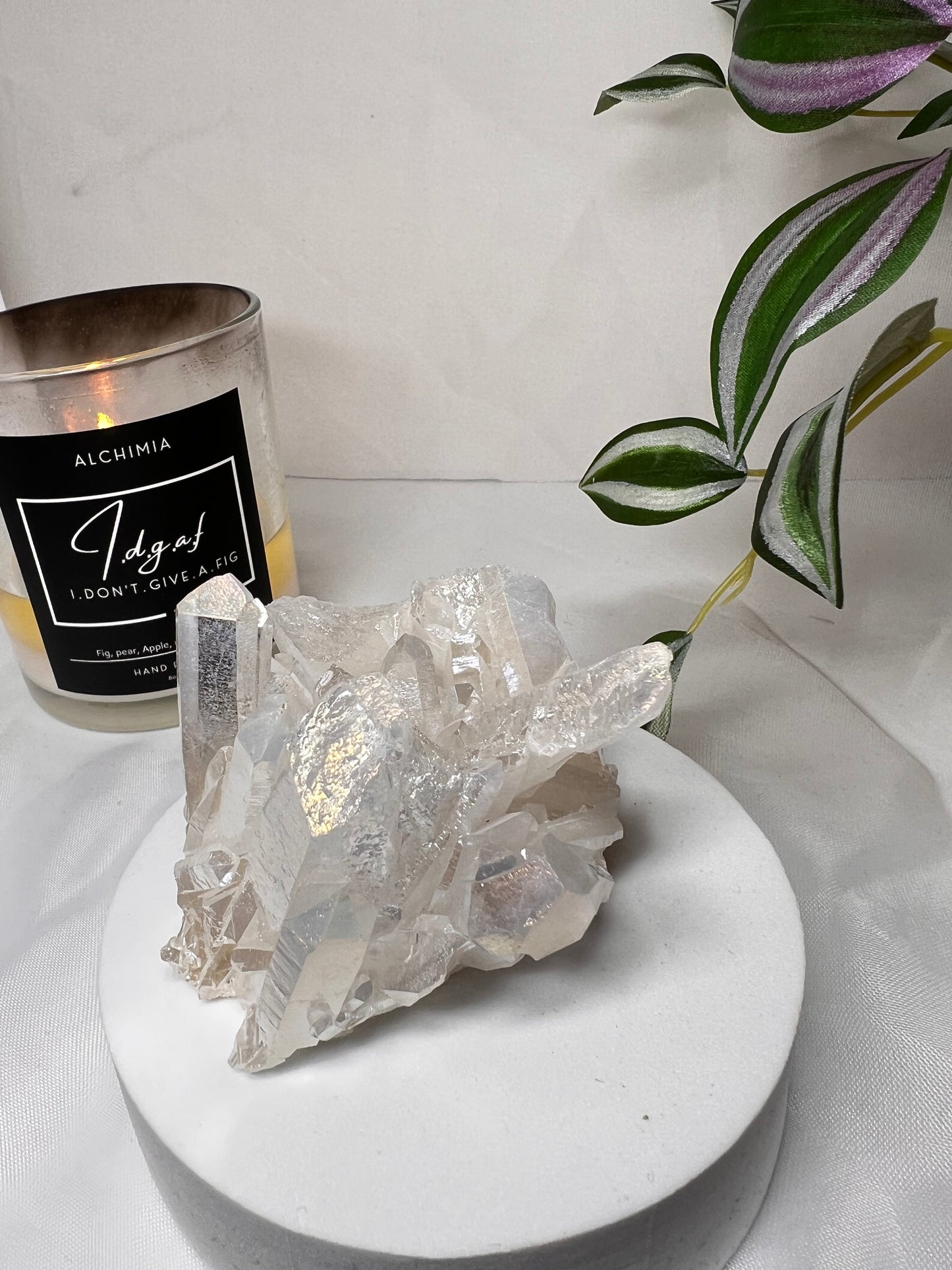 Angel Aura Quartz Cluster