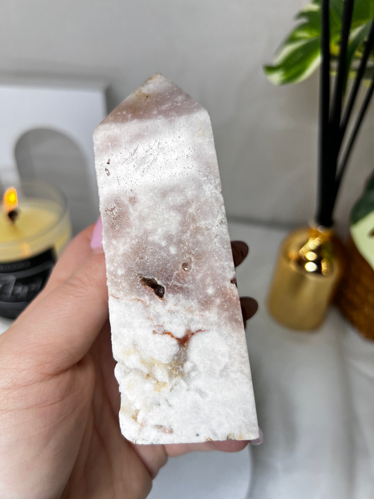 Pink amethyst 4.5"