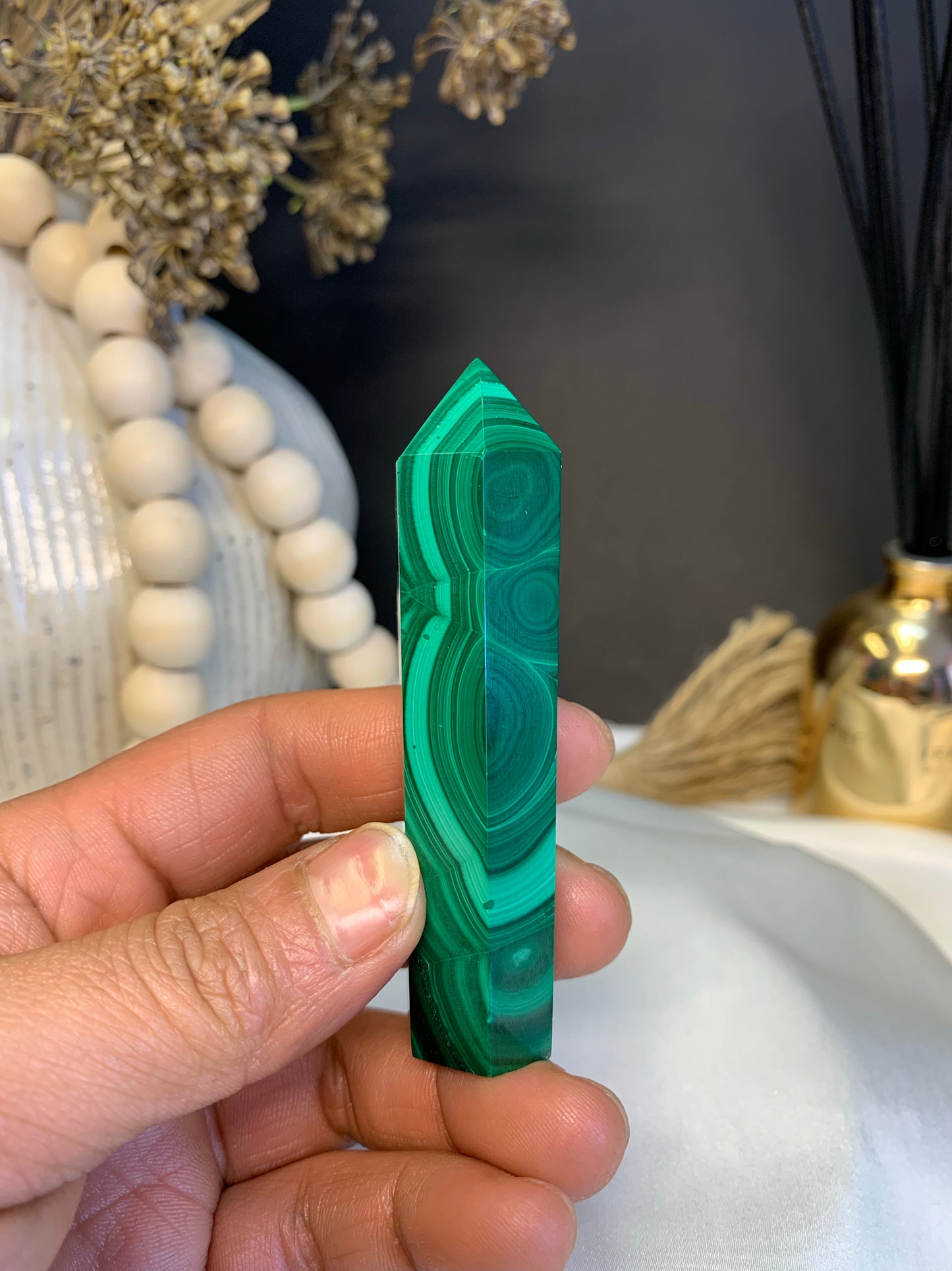 Malachite point *RARE*