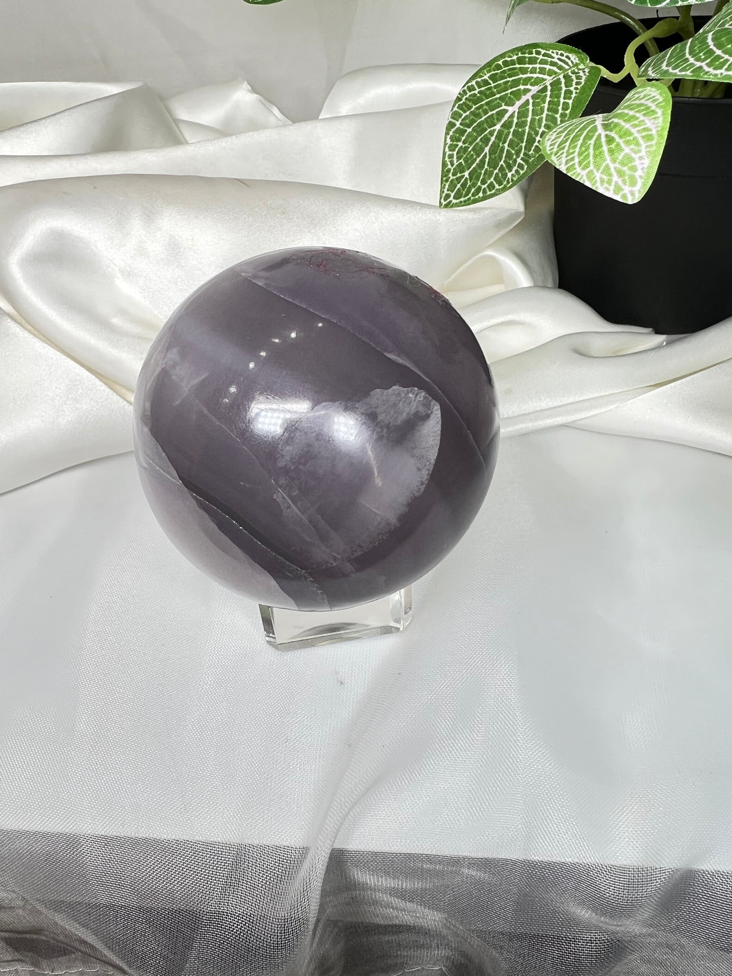 Lavender Fluorite Sphere *RARE*