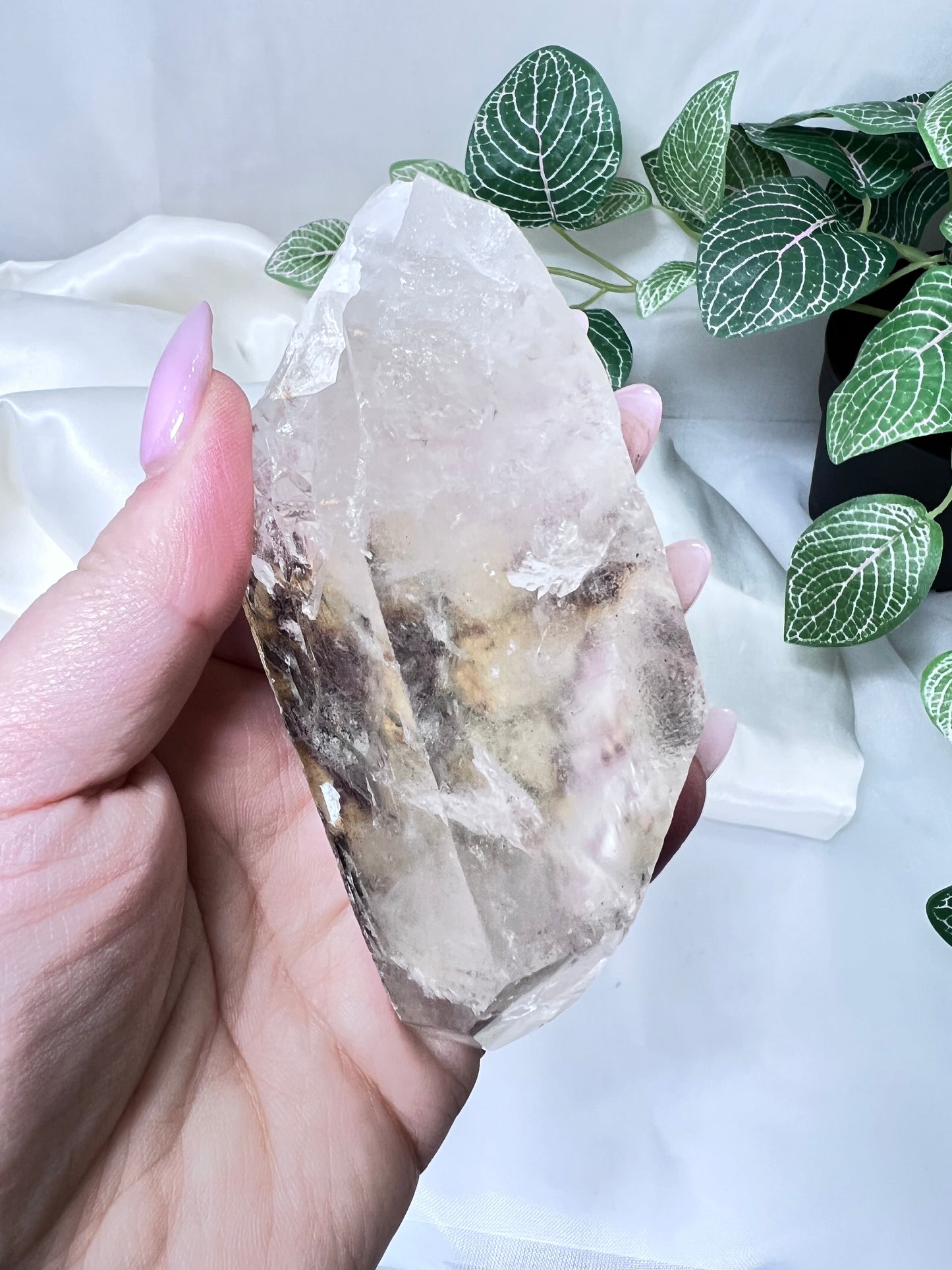 Green Phantom Quartz Point *RARE*