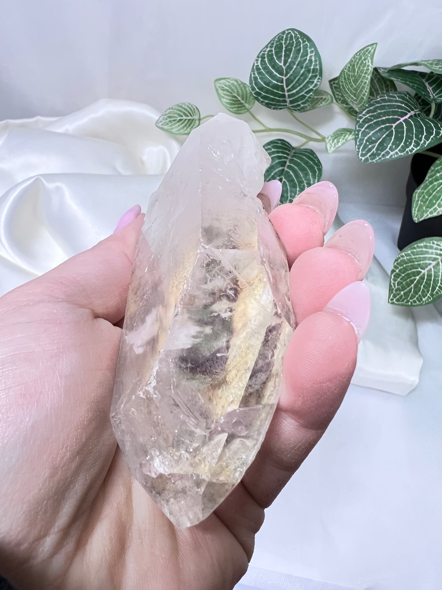 Green Phantom Quartz Point *RARE*