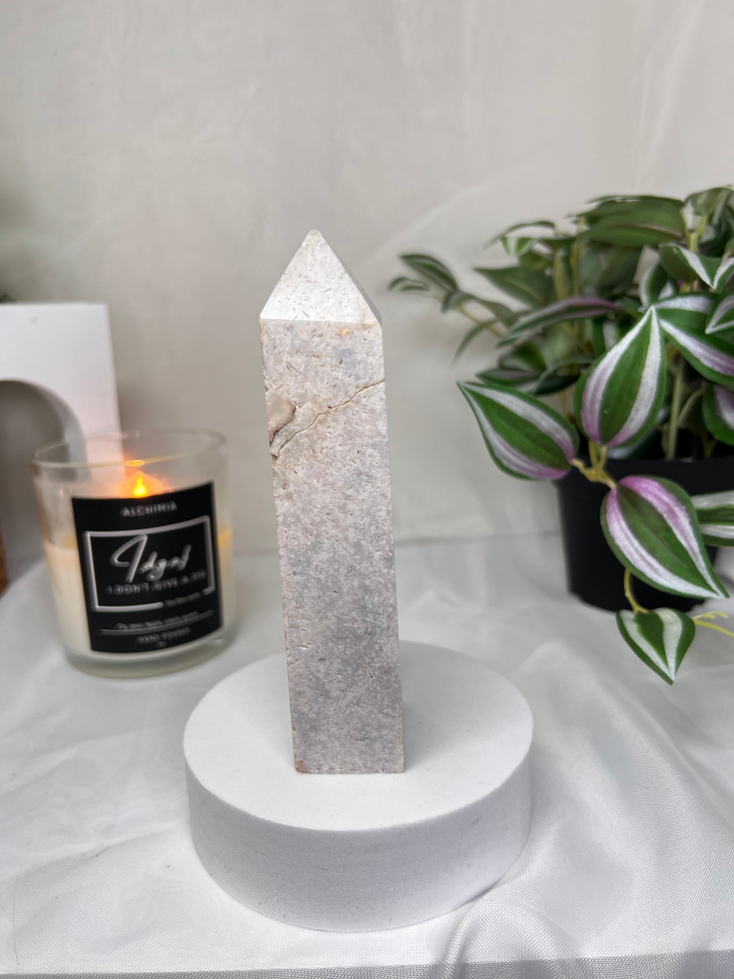 Pink Amethyst tower - marked down!!