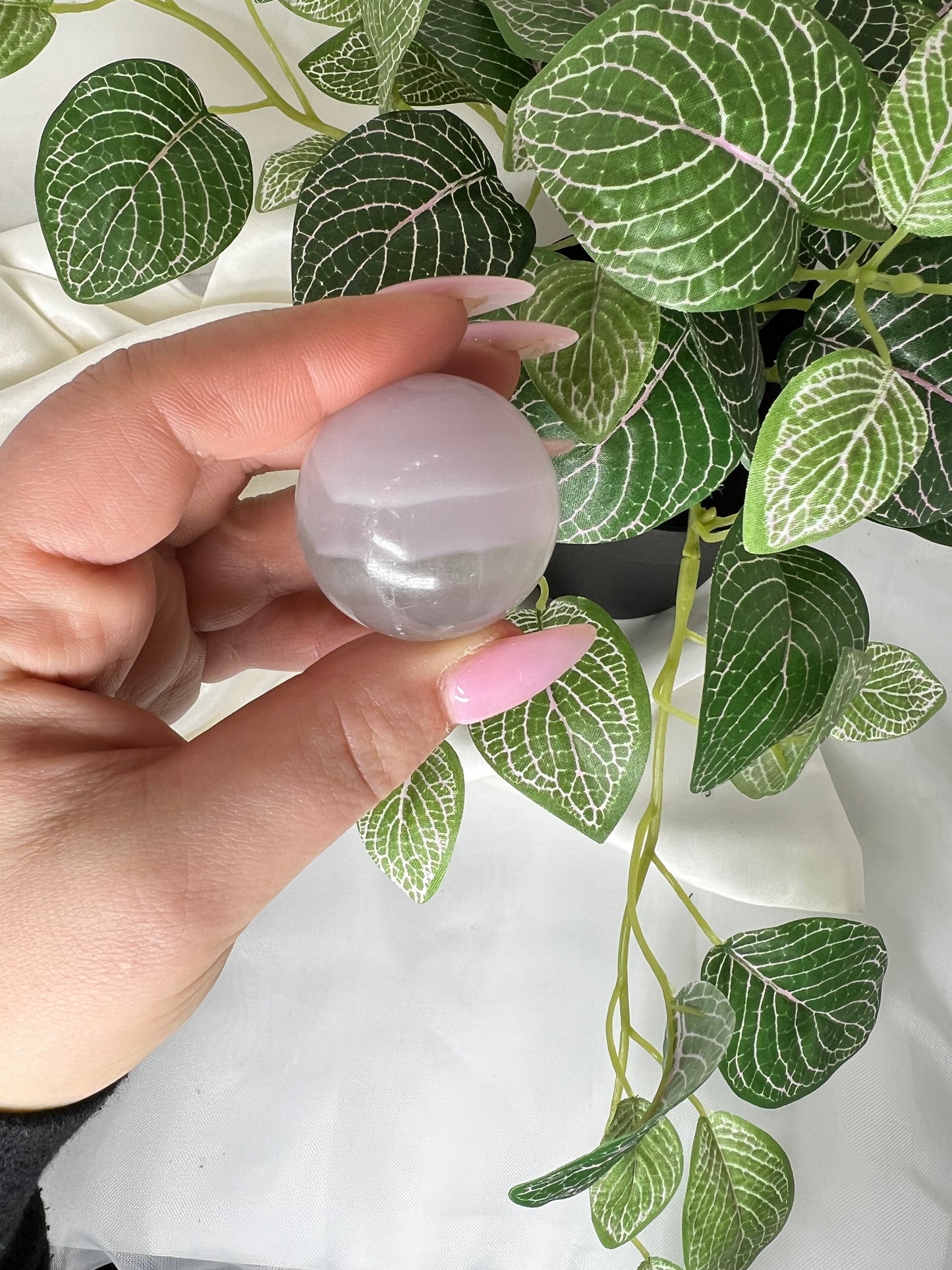 Lavender Fluorite Sm Sphere *RARE*