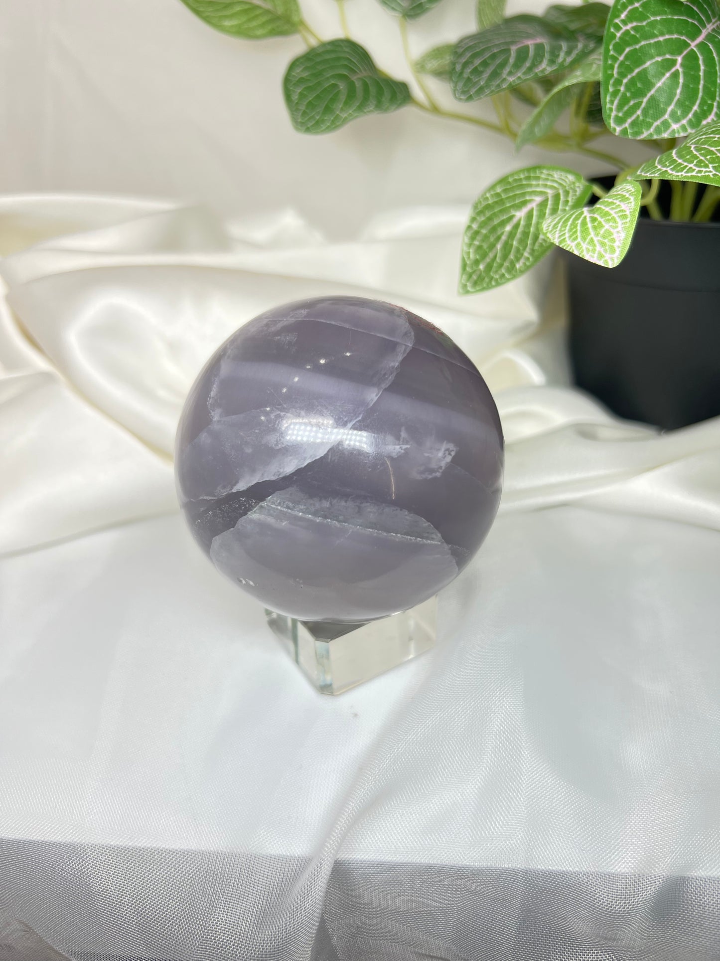 Lavender Fluorite Sphere *RARE*