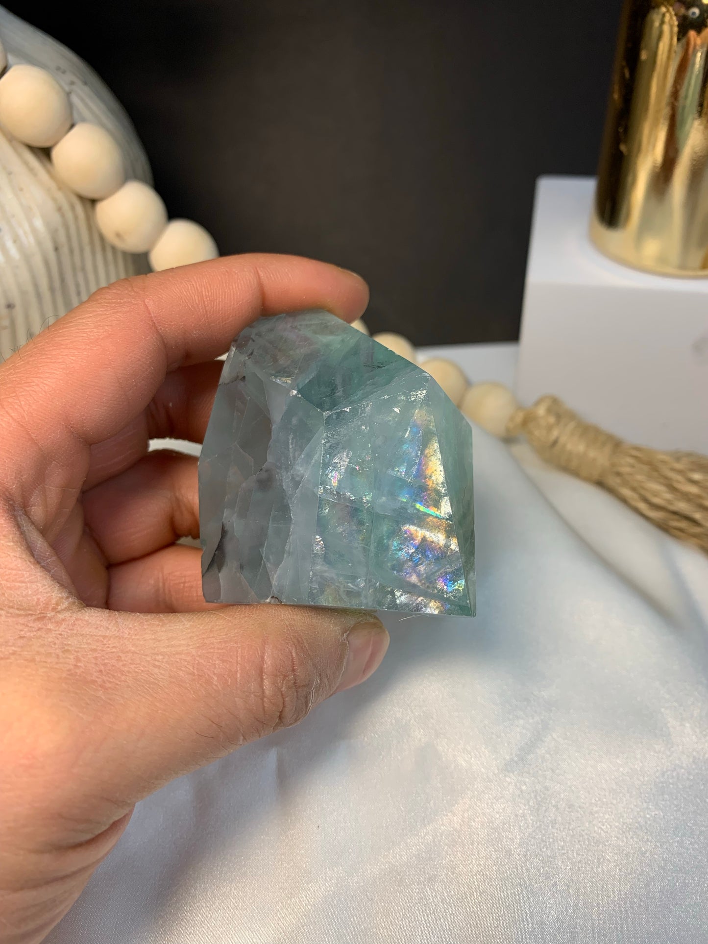 Fluorite free form