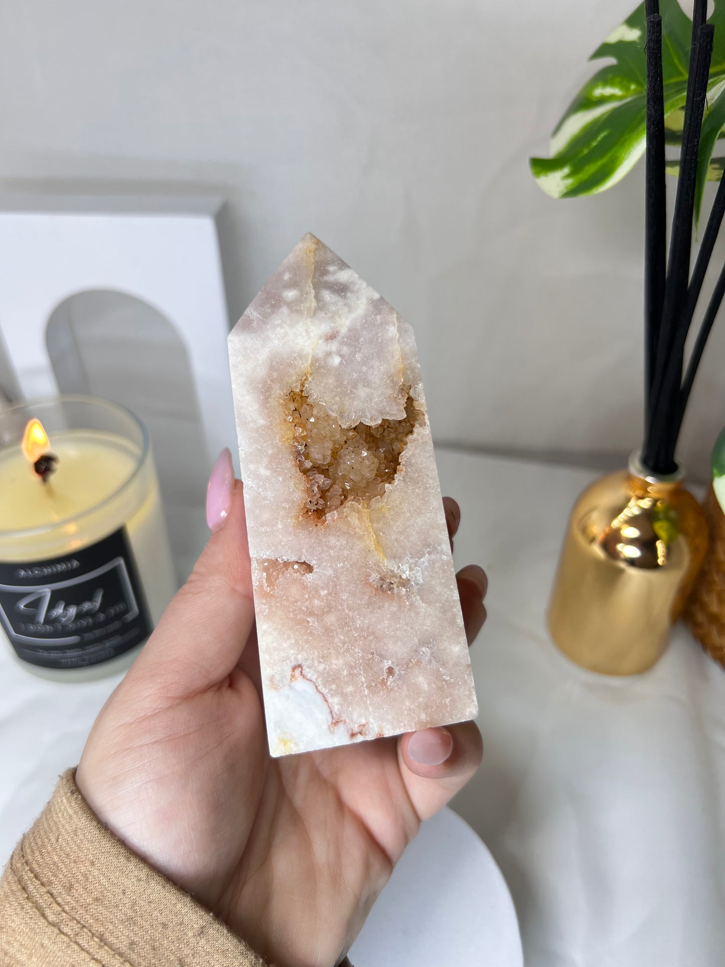Pink amethyst 4.5"