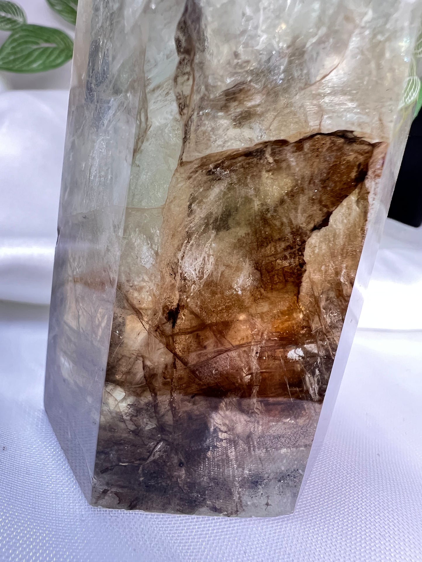 Dendritic Green Fluorite Tower *RARE*
