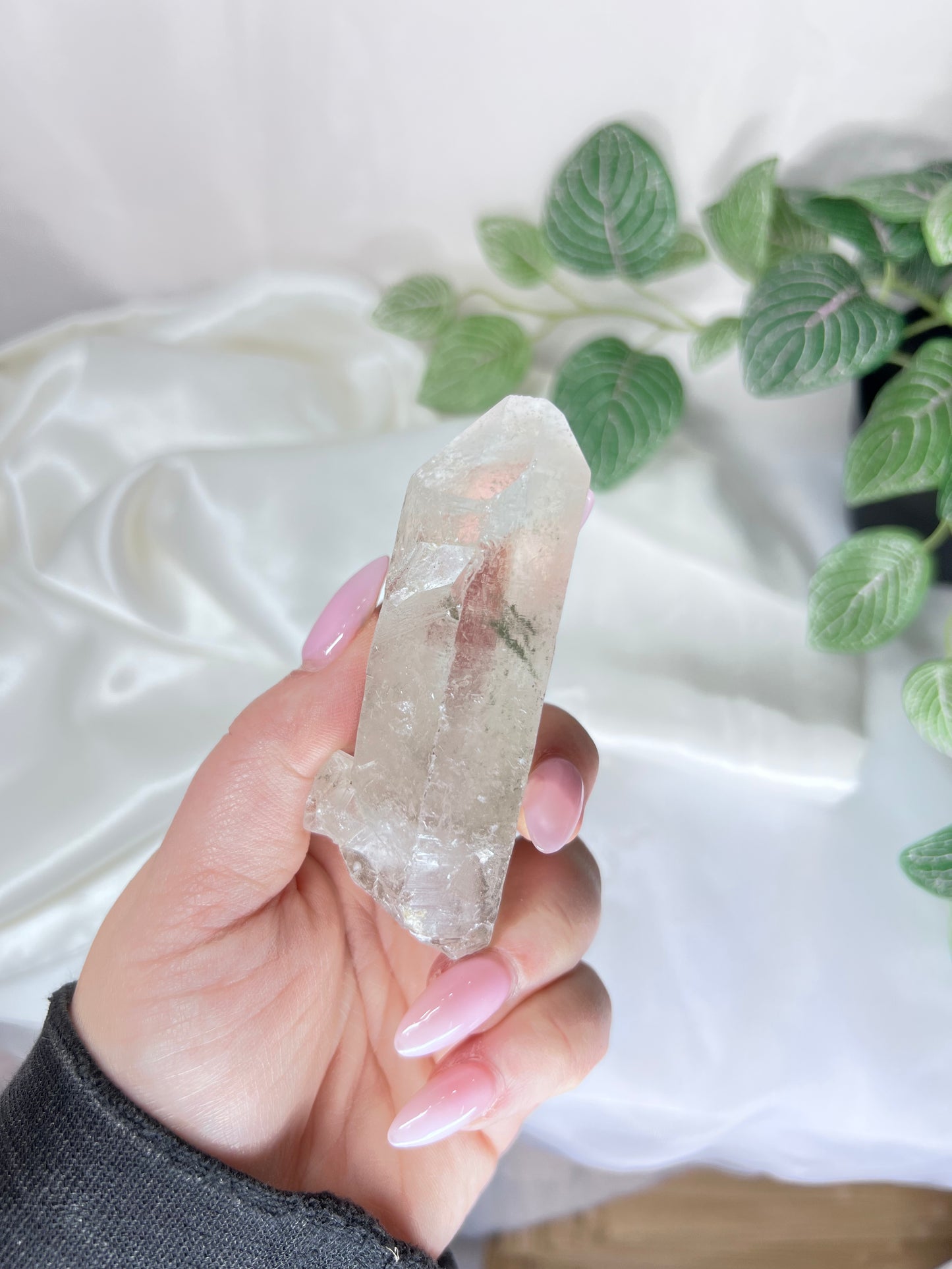 Green Phantom Quartz Point *RARE*