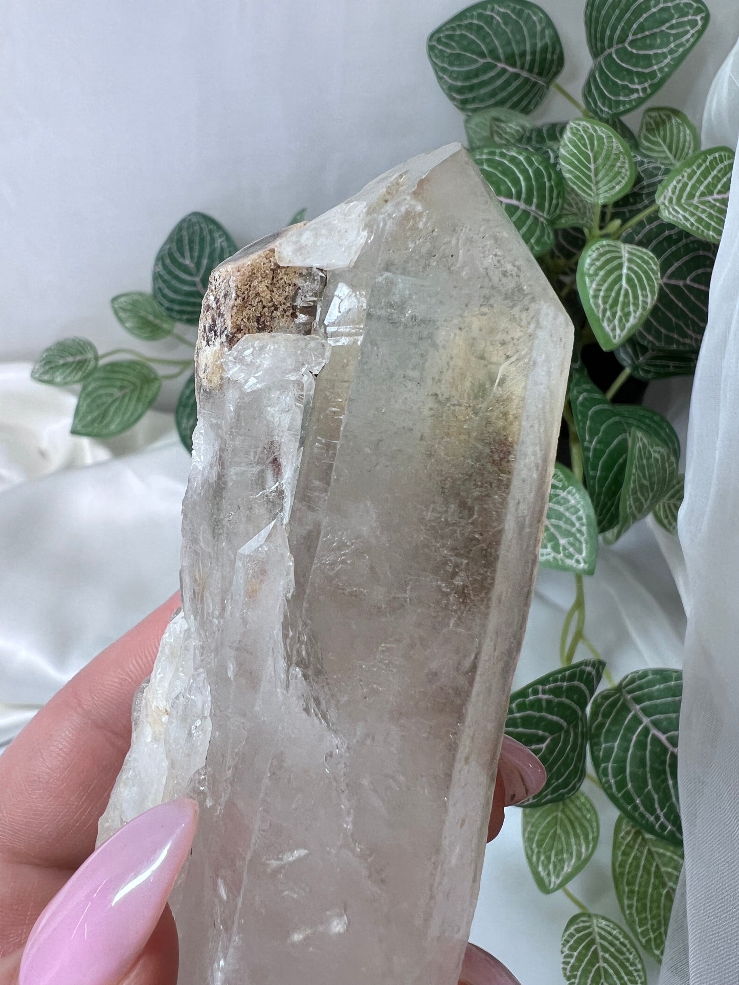 Green Phantom Quartz Point *RARE*