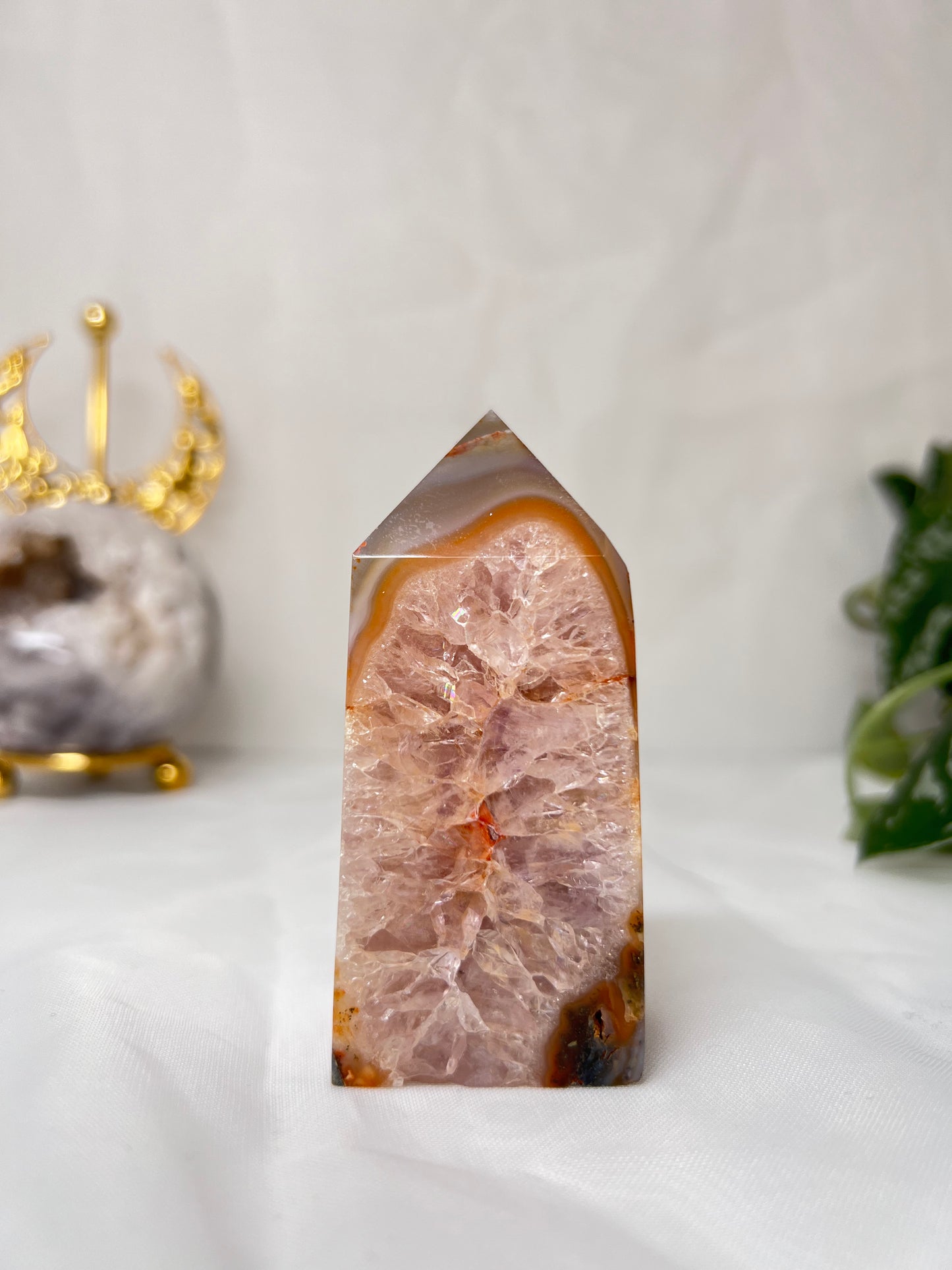 Carnelian with Amethyst *RARE*