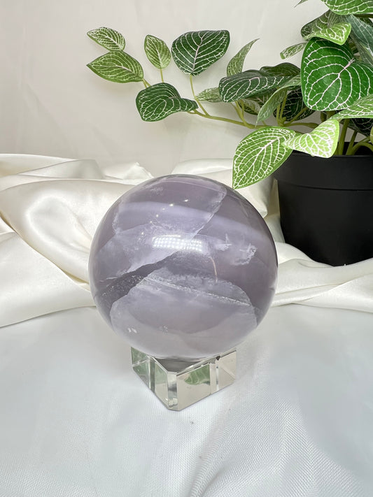 Lavender Fluorite Sphere *RARE*
