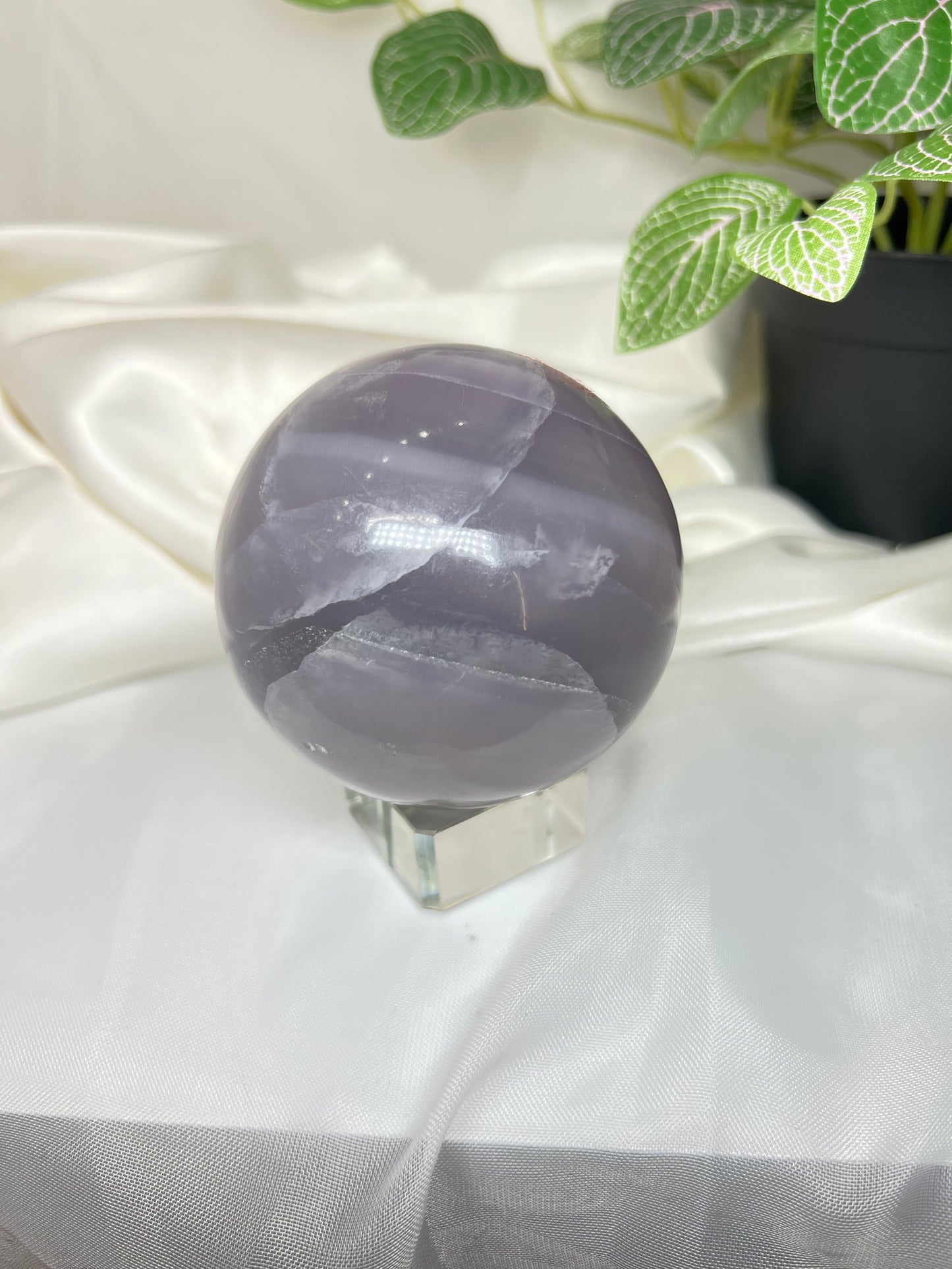 Lavender Fluorite Sphere *RARE*