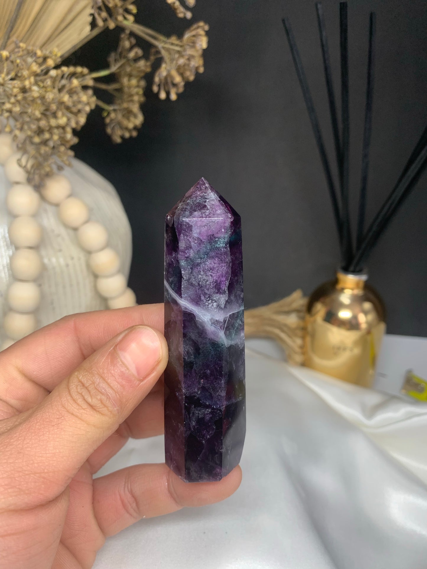 Fluorite point