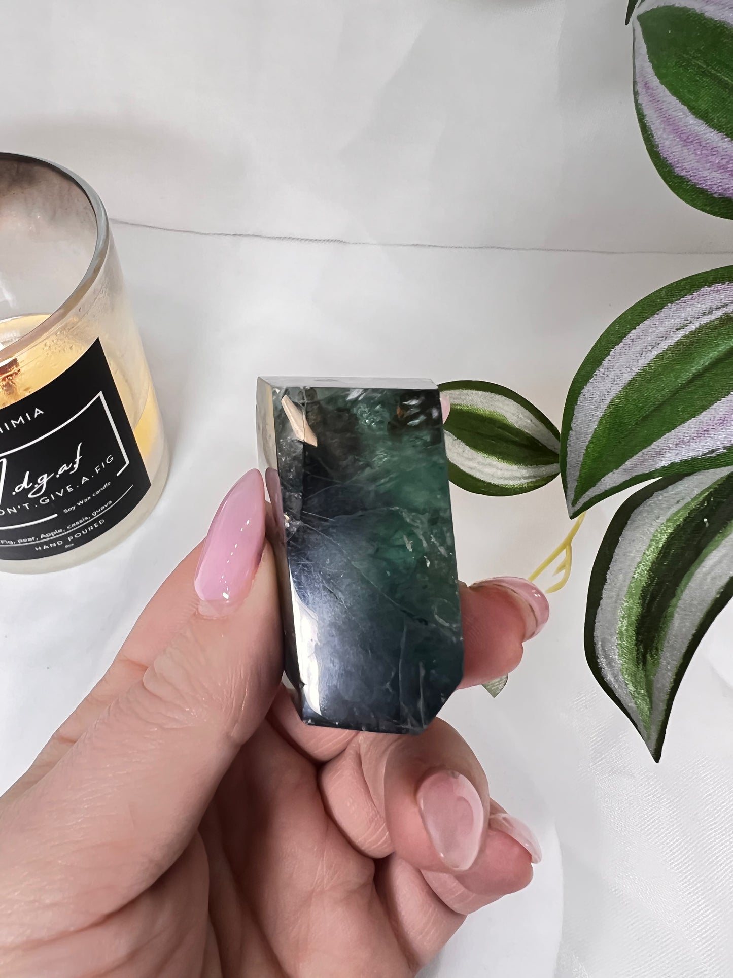 Dendritic Fluorite free form *RARE*