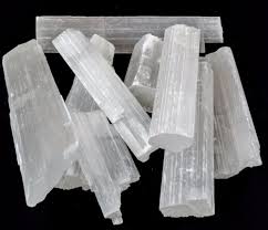 Selenite Rulers - Large