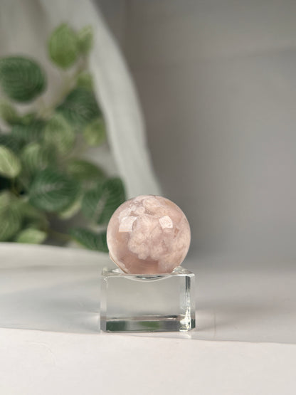 Flower Agate Mini Sphere