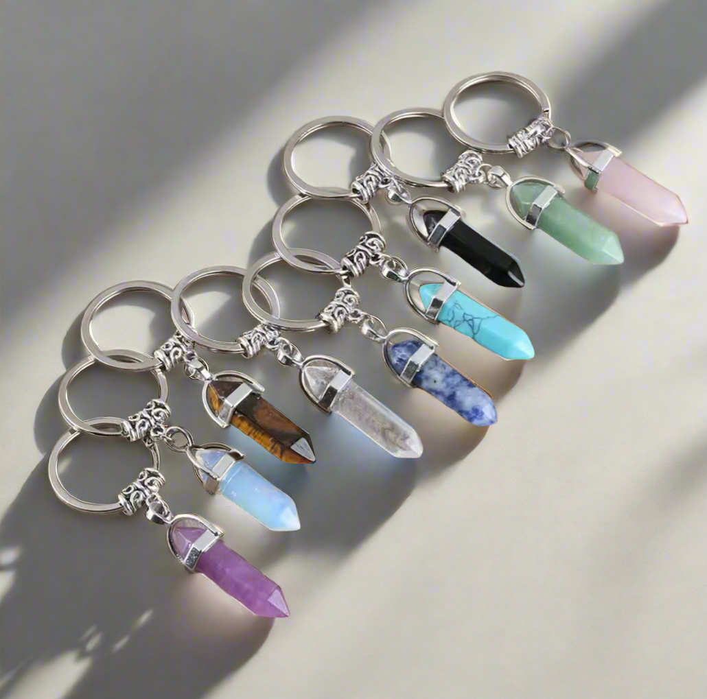 Crystalized Key Chain Crystal key chains – District Noir