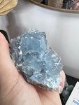 Blue Celestite Cluster