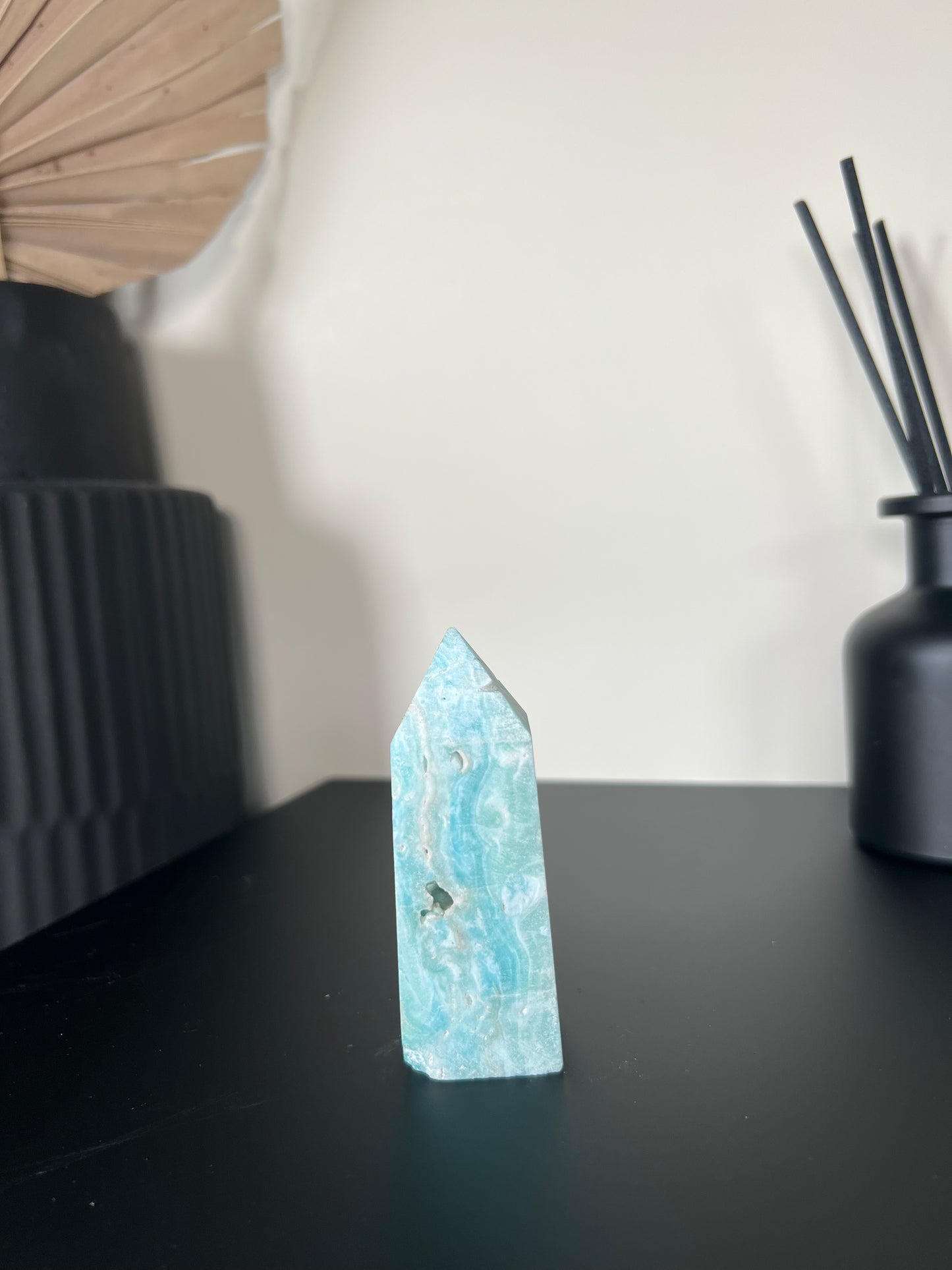 Druzy Blue Caribbean Calcite