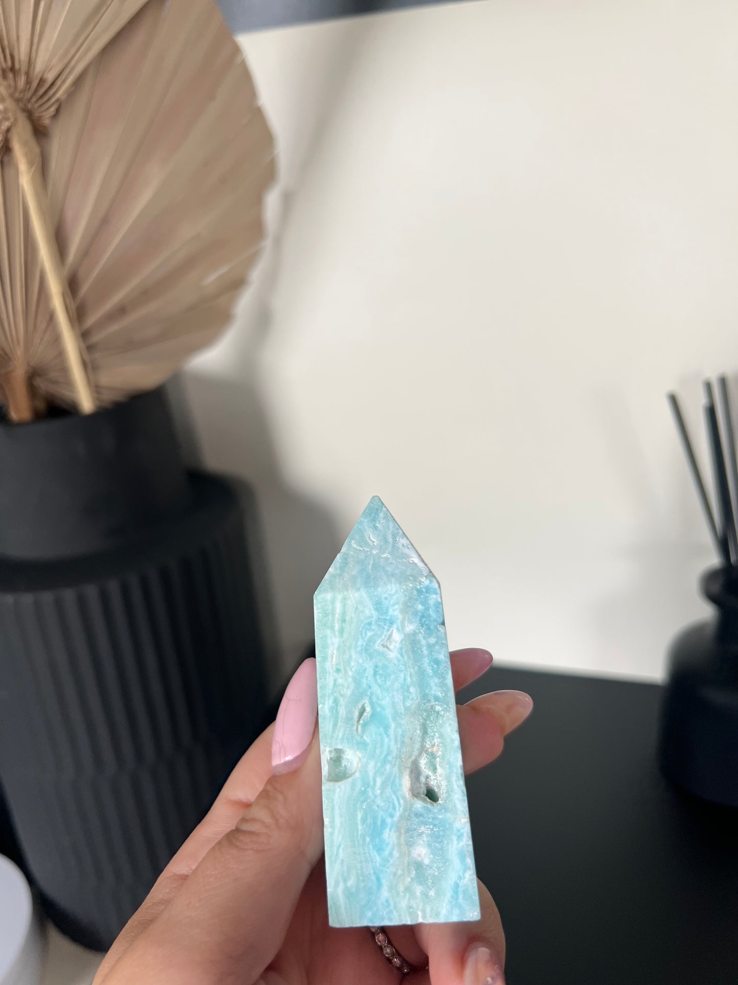 Druzy Blue Caribbean Calcite