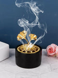 Gold and Black Incence Holder