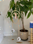 Rose Quartz Suncatcher
