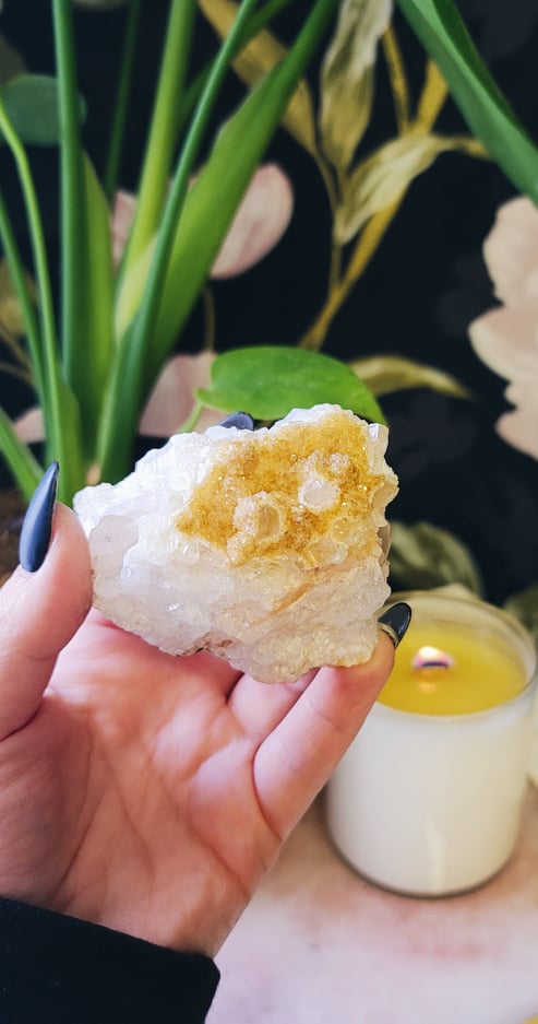 Citrine Druzy