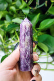 Lepidolite with Pink Tourmaline