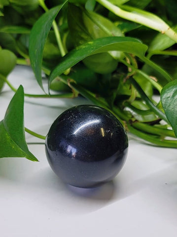 Black Tourmaline Sphere - Medium