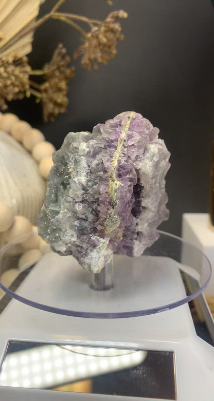 Raw fluorite