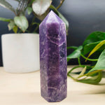 Large Lepidolite Tower