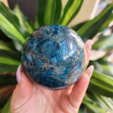 A Grade Blue Apatite Sphere