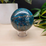 A Grade Blue Apatite Sphere