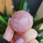 Rose Quartz Sphere - Extra Quality