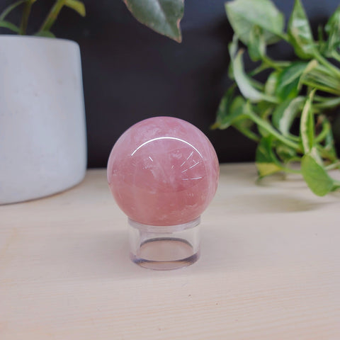 Rose Quartz Sphere - Extra Quality