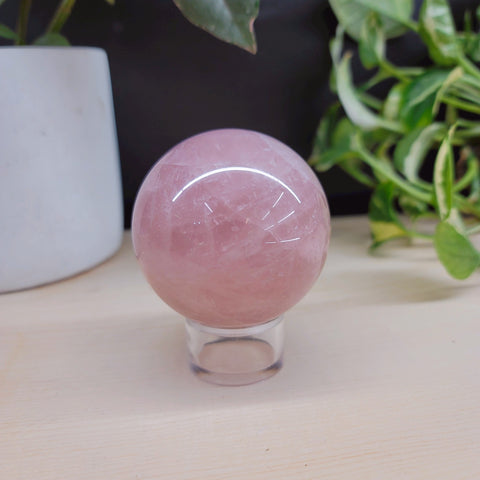 Rose Quartz Sphere - Extra Quality